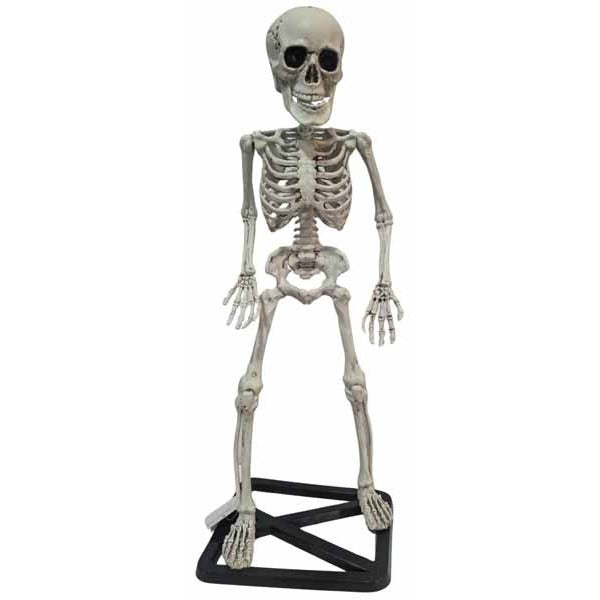 21-Inch Standing Skeleton Halloween Decoration