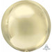 Pastel Yellow Orbz Foil Balloon, 16 Inch