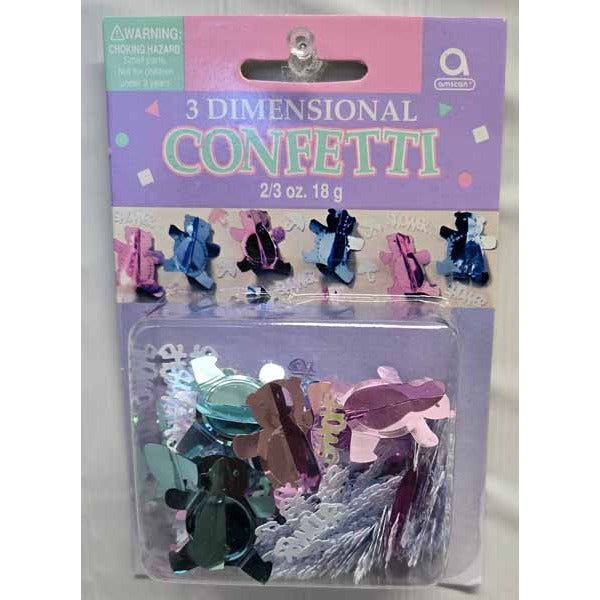 Bear 3D Confetti Mix