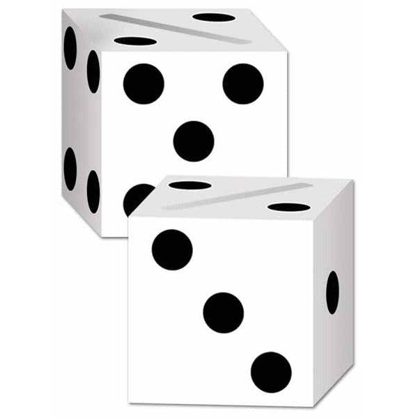 Dice Card Boxes, 2 Pack