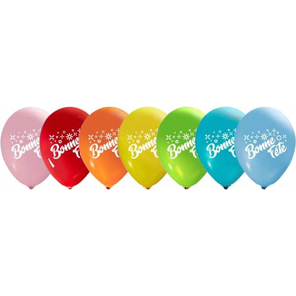 BONNE FETE XO - 12" CLASSY ASST 50/BG