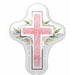 Pink First Communion Cross Foil Balloon, 28 Inch