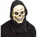 Brown Skull Mask with Hood