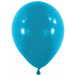 Tranquil Blue 18-Inch Round Latex Balloons, 50 Count