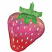 27-Inch Holographic Strawberry Foil Balloon
