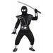 Boys' Silver Mirror Ninja Costume, Size 8-10