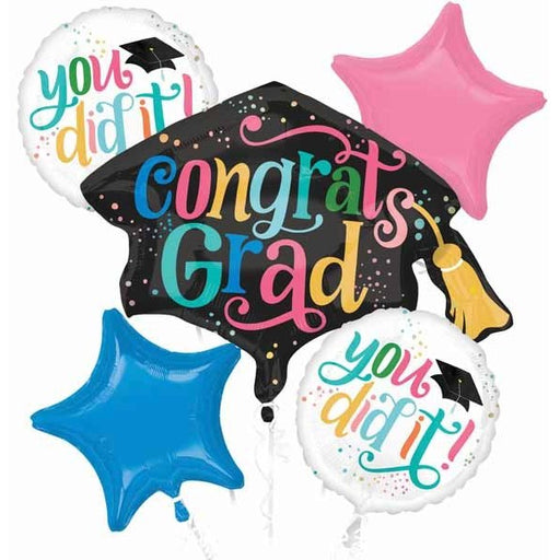Follow Your Dreams Graduation Foil Balloon Bouquet