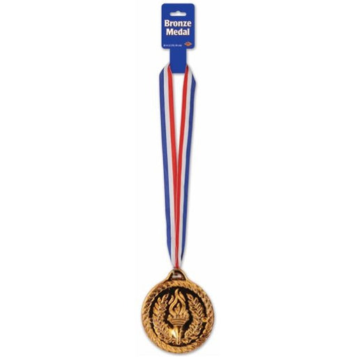 4-Inch Bronze Medal with 30-Inch Ribbon