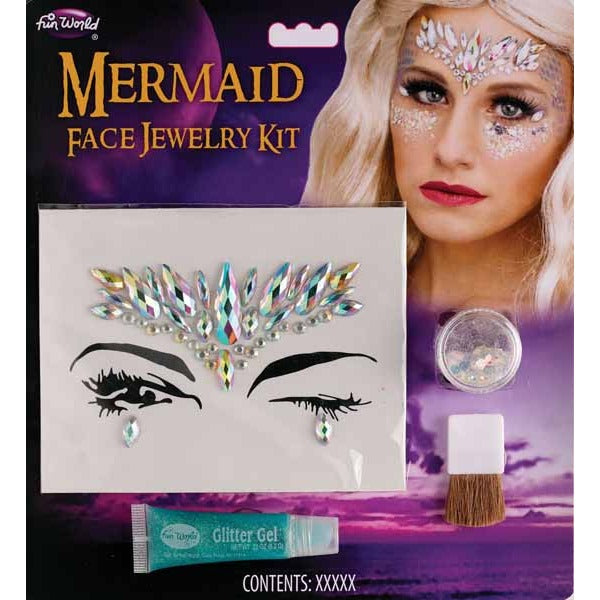 Mermaid Facial Jewelry Stones