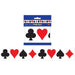 Card Suit Party Tape, 1 Pack