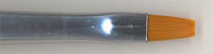 Snazaroo Professional Fine Flat Face Paint Brush, Blue