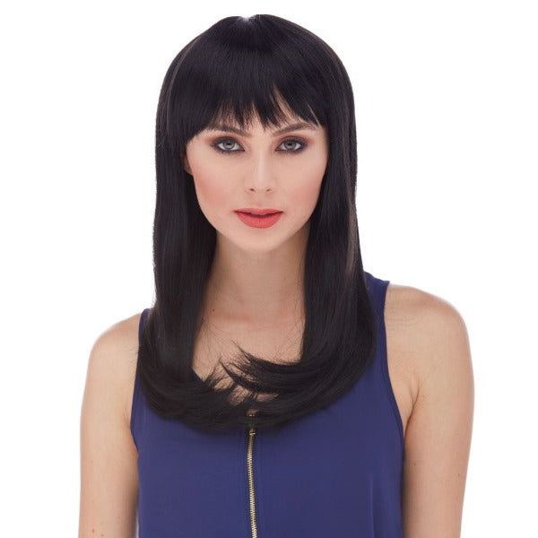 Classy Black Costume Wig