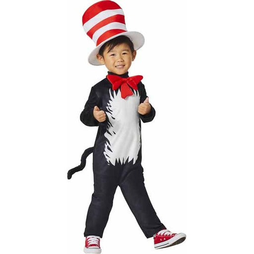 COSTUME DU CHAT CHAPEAUTÉ DR. SEUSS POUR TOUT-PETIT TRÈS PETIT (XSMALL)