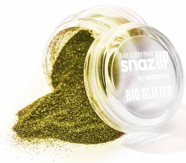 Snazaroo Fine Gold Bio Glitter, 5 g