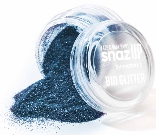 Snazaroo Fine Bio Glitter in Ocean Blue, 5 g