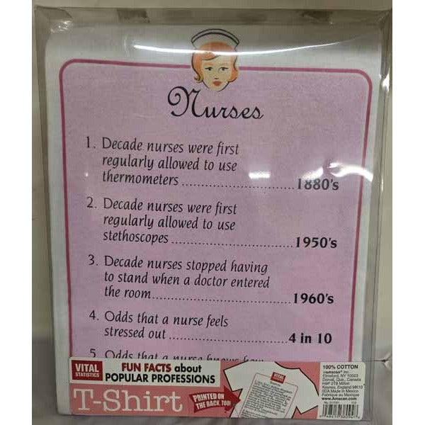 Vital Statistics Nurse T-Shirt