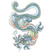 Tinsley Transfers Extra Large Dragon Temporary Tattoo
