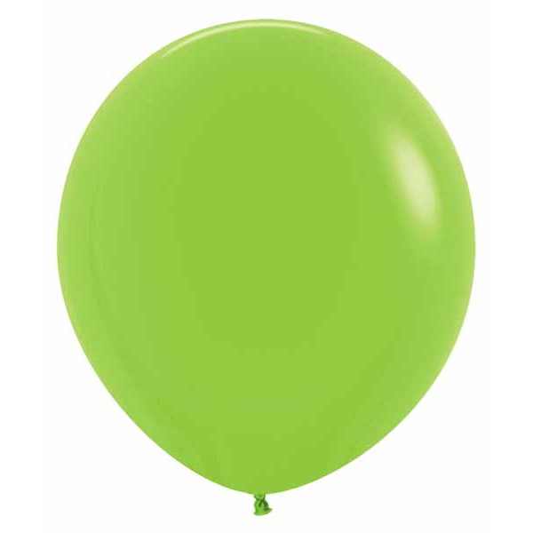 Sempertex Neon Green 18 Inch Latex Balloons, 25 Pack