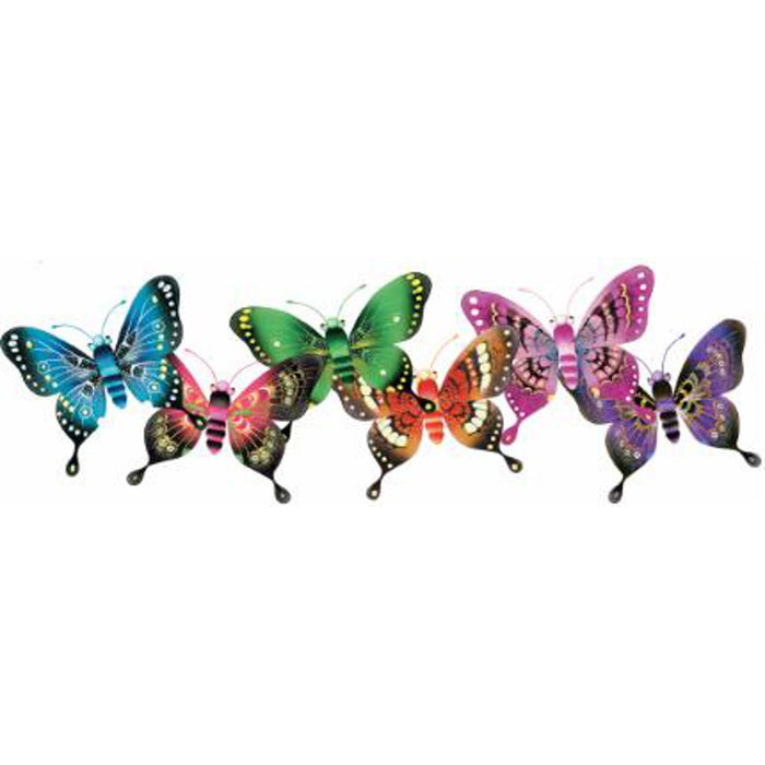 5" Assorted Majestic Butterflies – Package Of 1.