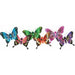 5" Assorted Majestic Butterflies – Package Of 1.