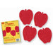 5" Tissue Apple Silhouettes - Pack Of 25