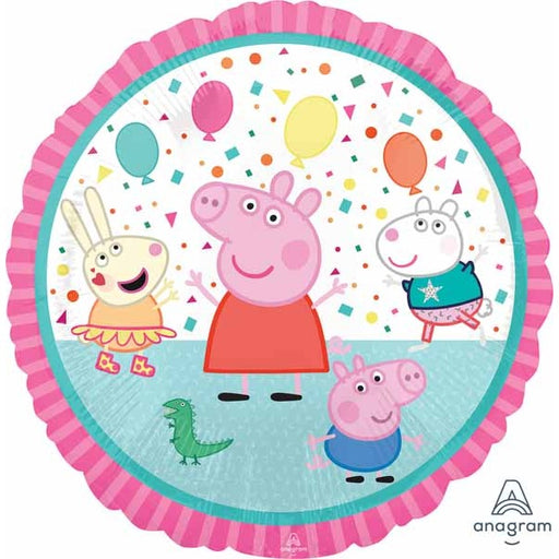 Peppa Pig 18-Inch Round Foil Balloon