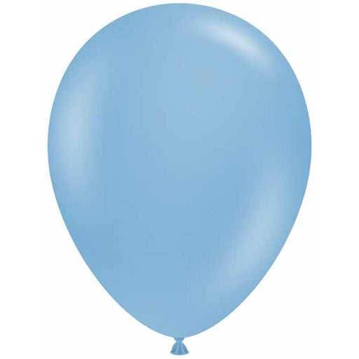 Tuftex 5" Pearl Georgia Blue Latex Balloons, 50 Count