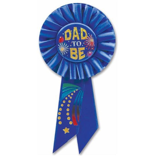 Dad to Be Baby Shower Rosette