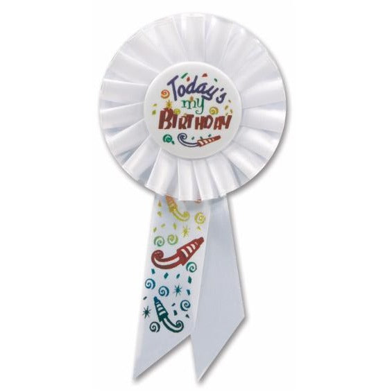 Today's My Birthday Rosette