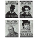 Sherlock Holmes Wanted Sign Cutouts