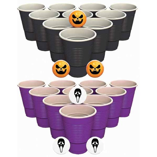 Halloween Beer Pong Party Game Set