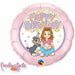 Precious Girls Club 18-Inch Birthday Foil Balloon