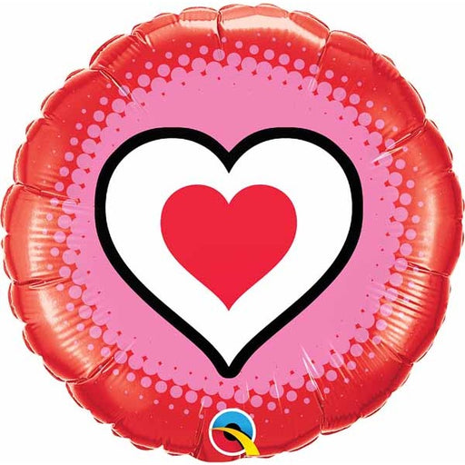 Only Hearts 18-Inch Round Foil Balloon