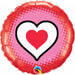 Only Hearts 18-Inch Round Foil Balloon