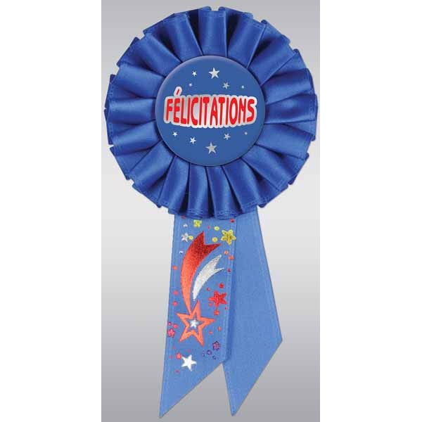 Félicitations Deluxe Rosette