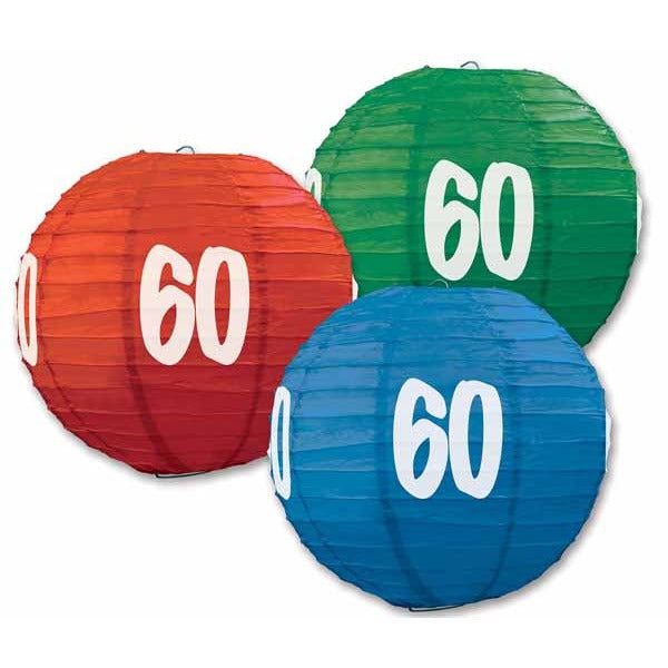 60 PAPER LANTERNS