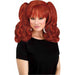 Auburn 3-in-1 Ponytail & Wig