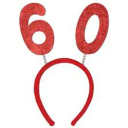 Beistle 60 Glittered Boppers Shine Bright on Your 60th Birthday (3/Pk)
