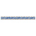 Foil Welcome Home Streamer, 6 Inches x 8 Feet