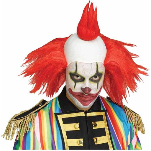 Red Twisted Clown Costume Wig