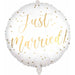 Just Married 18-Inch Foil Balloon