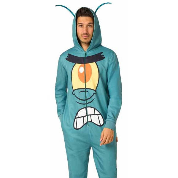OppoSuits Plankton Adult Onesie, Medium