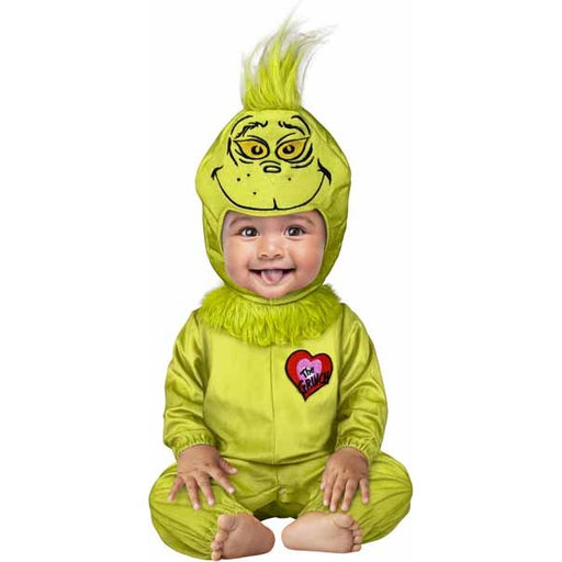 SUESS GRINCH COSTUME INFANT MEDIUM 12-18M