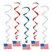 AMERICAN FLAG WHIRLS 5/PKG 3'