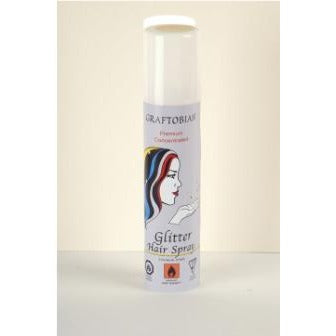 Graftobian Red Glitter Hairspray, 150 mL