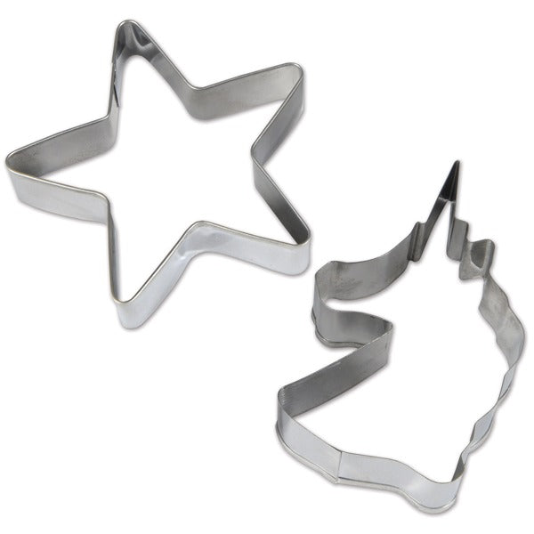 Unicorn Cookie Cutters, 2 Count