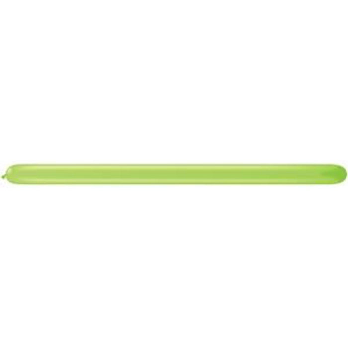 646Q Qualatex Lime Green Airship Latex Balloon (50/Pk)