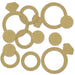 Diamond Ring Deluxe Sparkle Confetti, 0.5 oz
