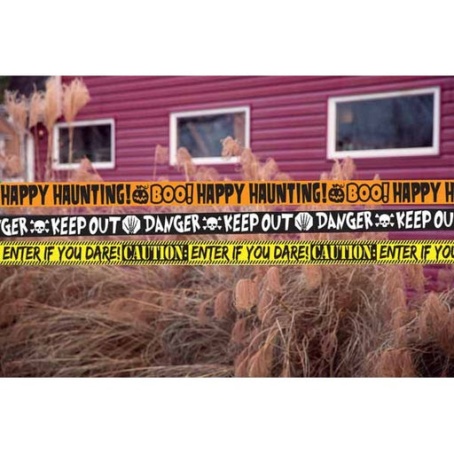 50 ft Caution Tape, Assorted Colors and Sayings