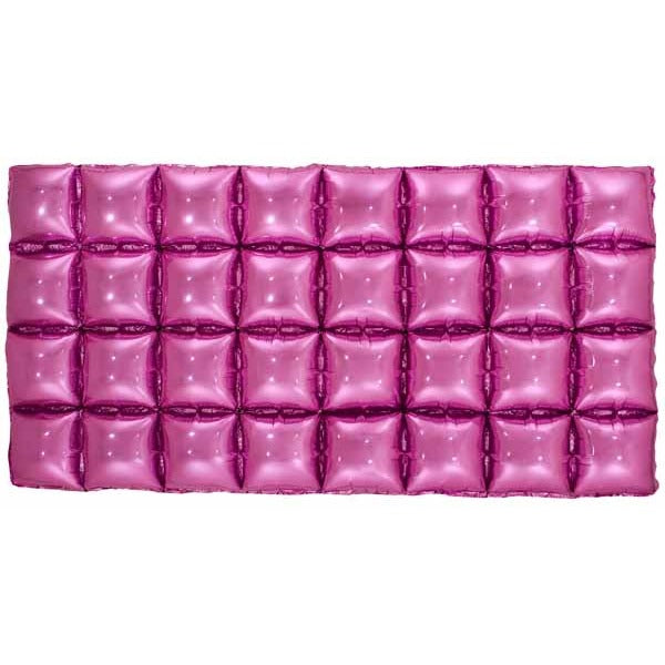 Pink Foil Balloon Backdrop, 44 x 22 Inches